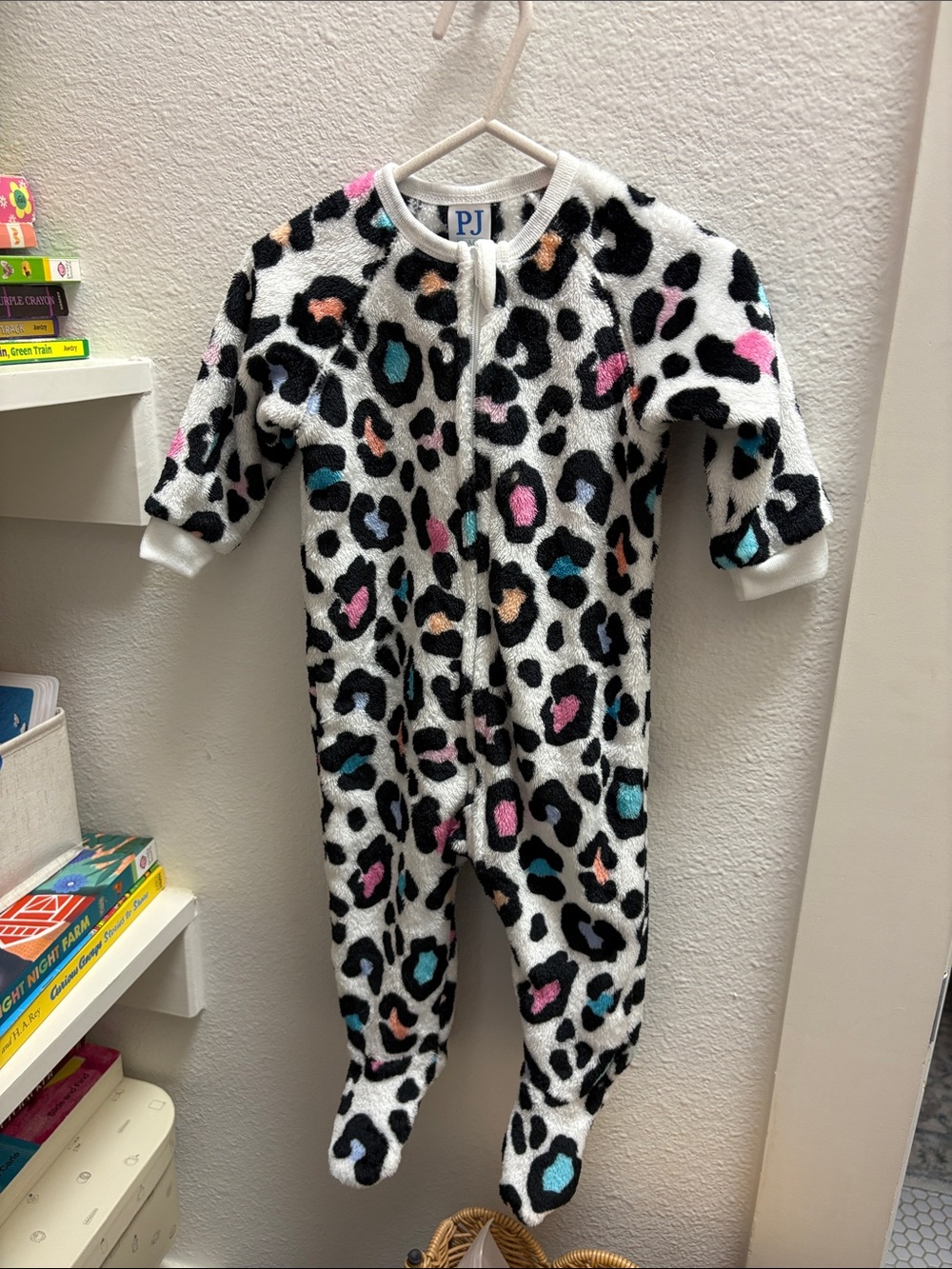 PJ Place | fuzzy footie pajamas